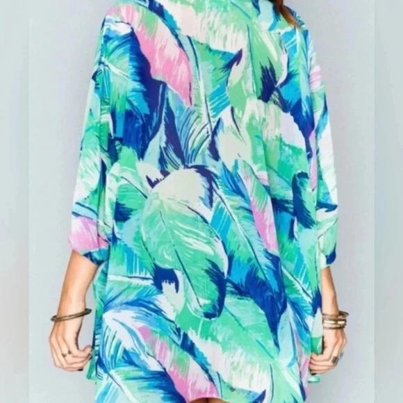 Show Me Your Mumu Key West Barbie Shook Tunic sheer size XS - Picture 2 of 7